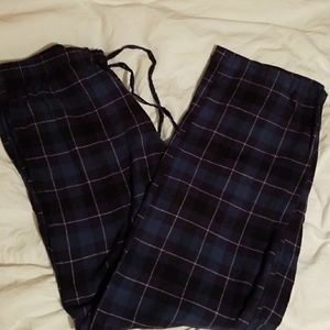 Croft & barrow plaid flannel pajama pants medium